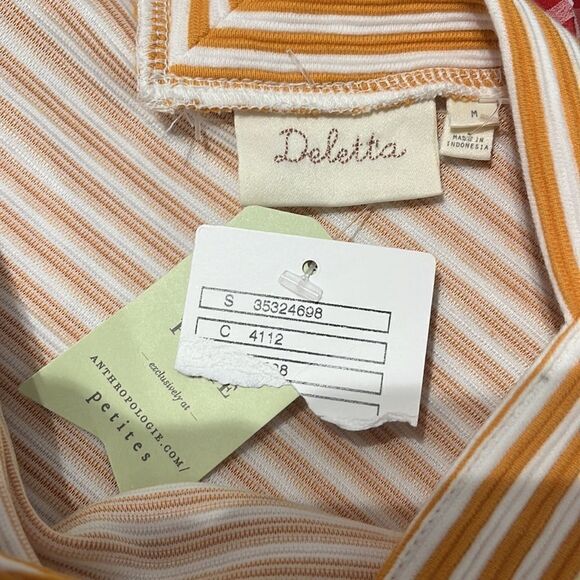 deletta isa striped tank top in yellow - size medium - Picture 11 of 12